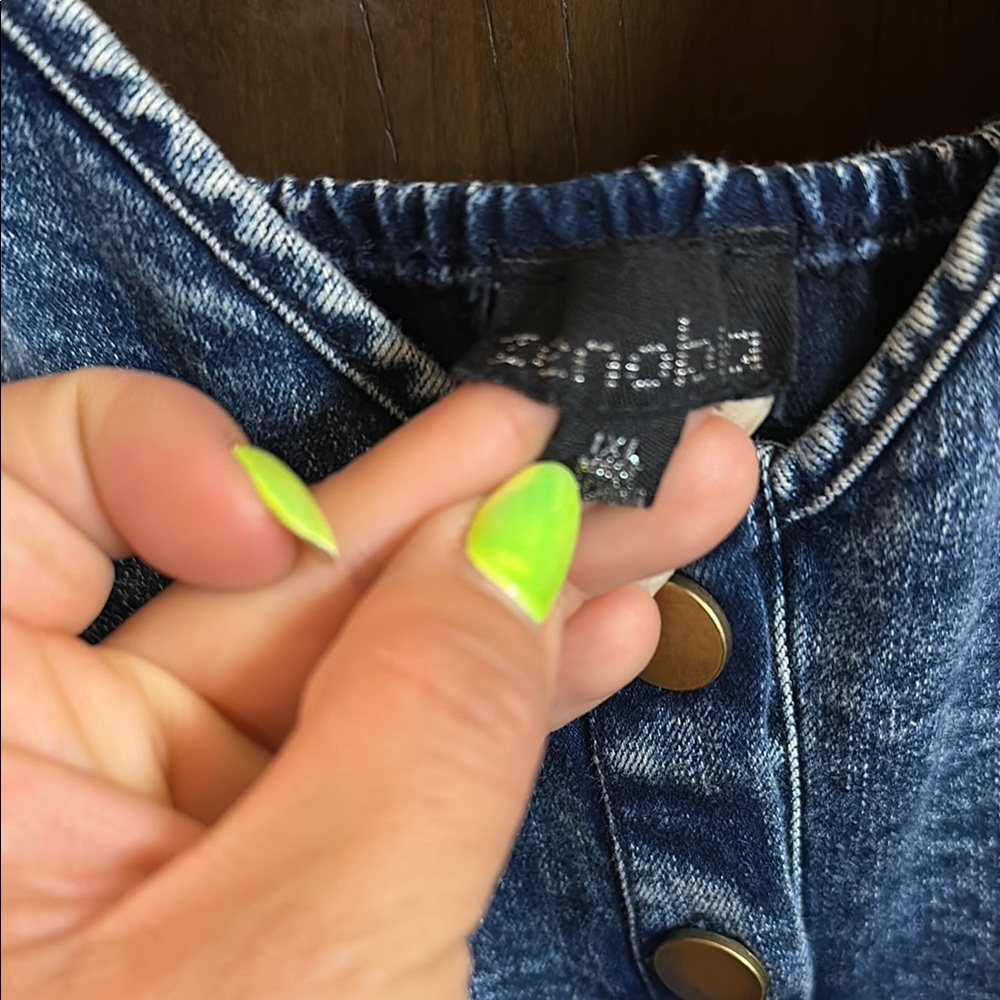 Denim Button-Down Dress - Picture 3 of 5